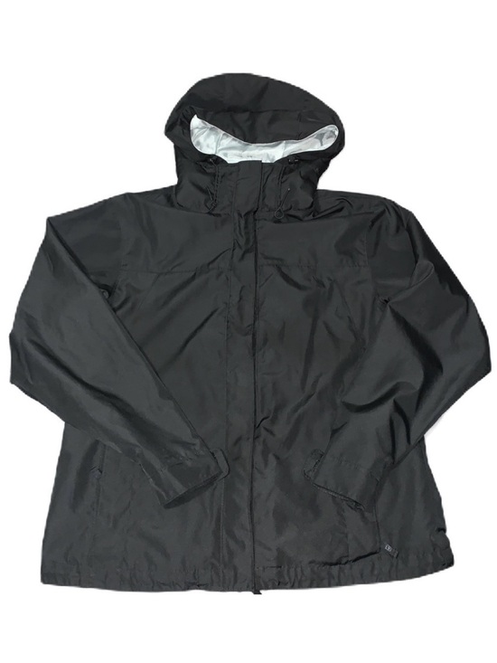 CS Jackets & Blazers - CS Black Jacket L Hooded Performance Wear Lightweight Packable Pockets Zip EUC